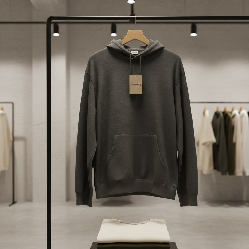 Logistics and fabric inspection area highlighting high-capacity production for department store wholesale orders.